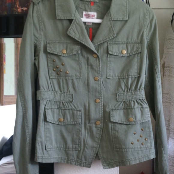 Embellished green jacket. Target.