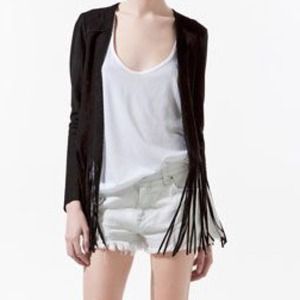 Zara Fringe Jacket