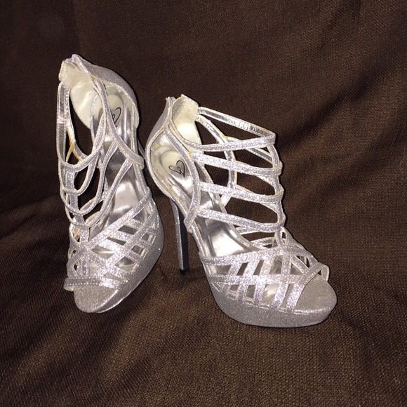 Glitter heels