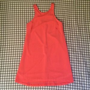 NWT LUSH coral sleeveless shift dress