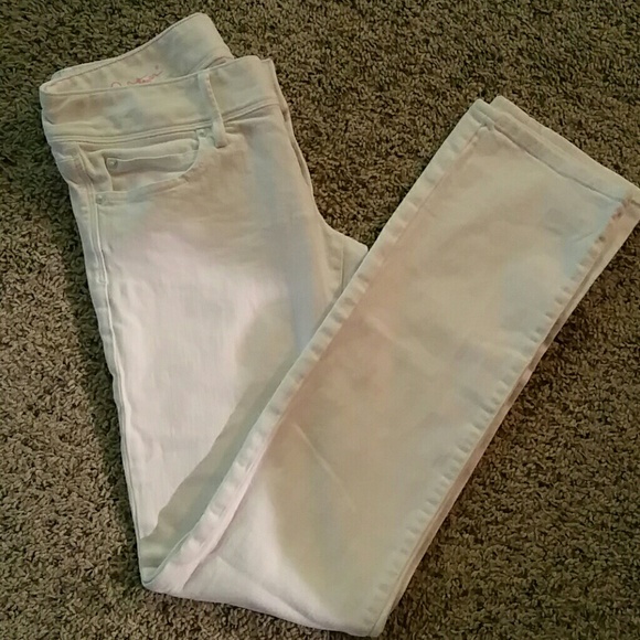 Lily Pulitzer white straight leg jeans