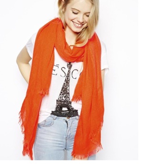 ASOS Plain Tassel Edge Scarf