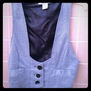 Small chevron printed vest