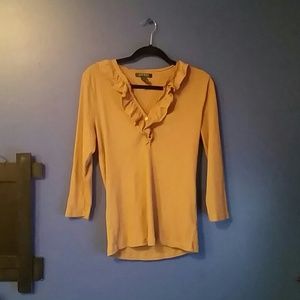 Cute ruffled Ralph Lauren Top