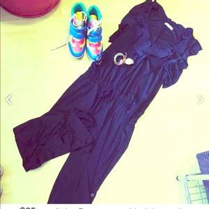 Arden B. Never used. Sleeveless black jumpsuit