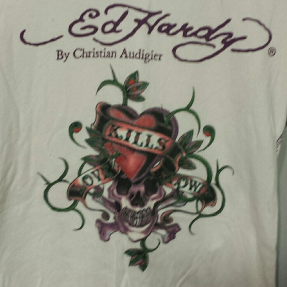 Ed Hardy tee - Picture 2 of 3