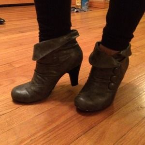 Grey booties