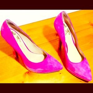 Nine West Lovefury Platform Heels.