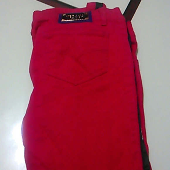 Versace versus hot pink jeans