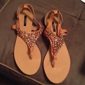 Forever 21 Sandals w/Stones