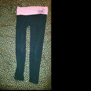 Victorias secret pink yoga leggings