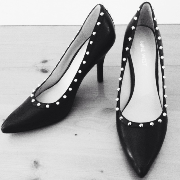 Nine West Studded Pumps - Picture 2 of 2