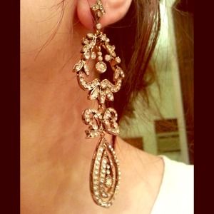 🌿Crystal Earrings NWOT