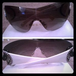 VERSACE 4116-B White Swarovski 314/8G