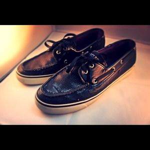 Sequin Sperry Topsider