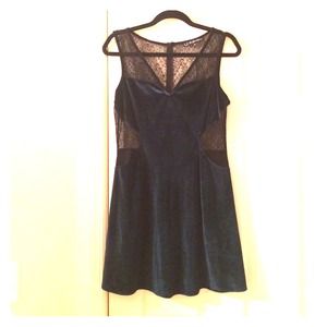 For Love and Lemons lace inset dress