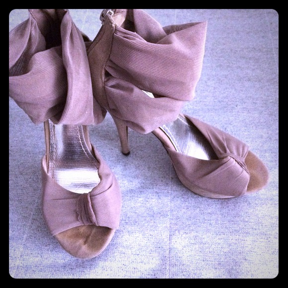 Anne Michelle ankle strap heels