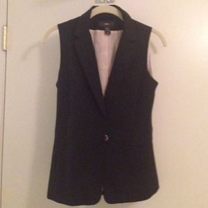 Black Menswear Vest