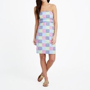 Vineyard Vines Whale Patchwork Derby Dress