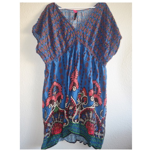 ❌SOLD❌Printed Kimono Style dress
