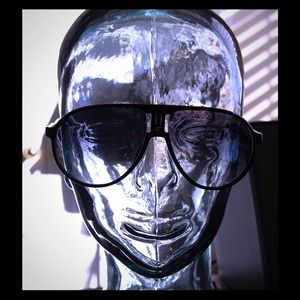 Black Carrera Champion Aviator Sunglasses