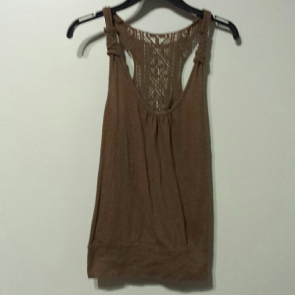 Brown tank