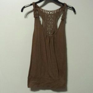 Brown tank