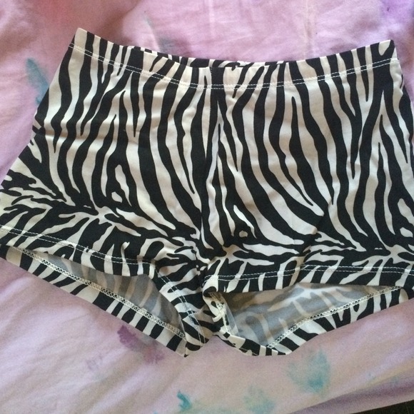 spandex cheer shorts