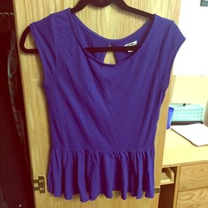 American Eagle peplum top