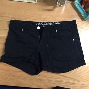 Express black shorts