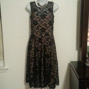 Marina Little Black Lace Dress