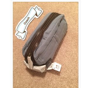 Coach toiletry travel bag