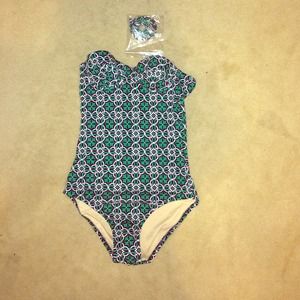 NWT J Crew one piece bathing suit