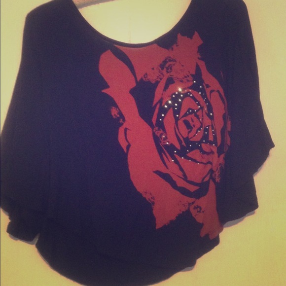 Black Rose Shirt
