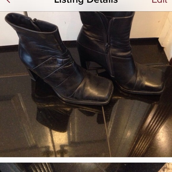 Black and brown boots aldo