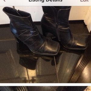 Black and brown boots aldo