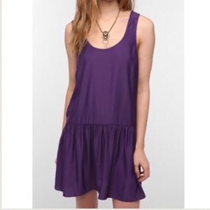 Urban Outfitters Purple Drop Waist Dress
