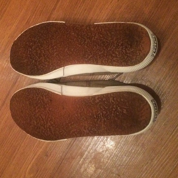 Superga Khaki Green Canvas Shoe Size 6.5 - Picture 2 of 4