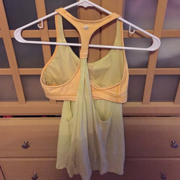 Yellow Lulu tank - Picture 2 of 2