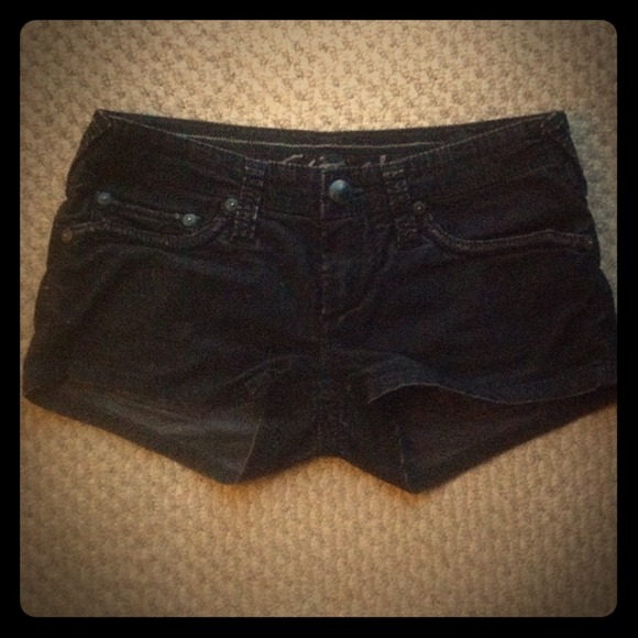 Stitch's stitches corduroy Jean shorts size 27 or4