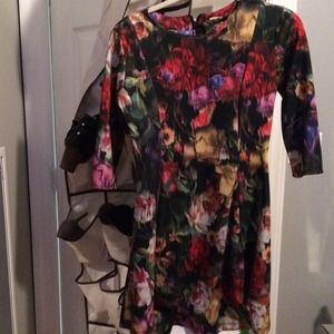 Zara flowered dress