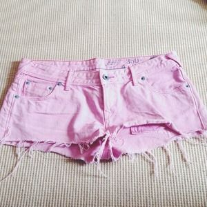 Jack Wills Pink Denim Shorts