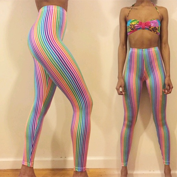 ❌SOLD❌ American Apparel Sun & Fun Leggings