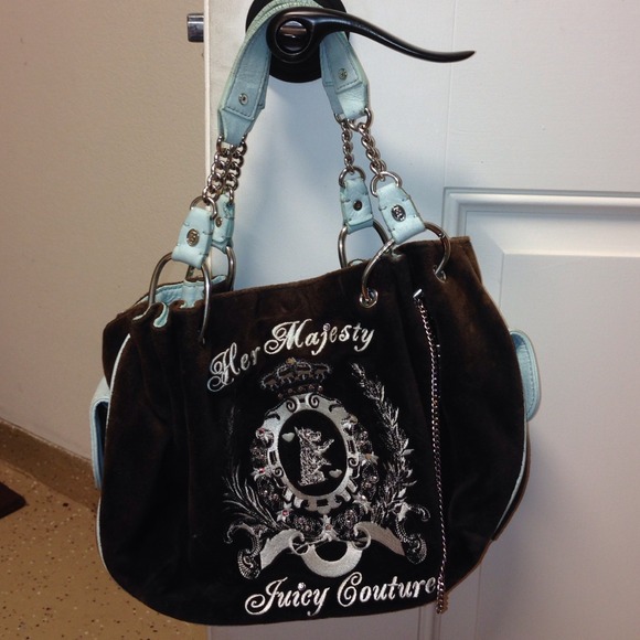 Juicy Couture Small Velour Handbag
