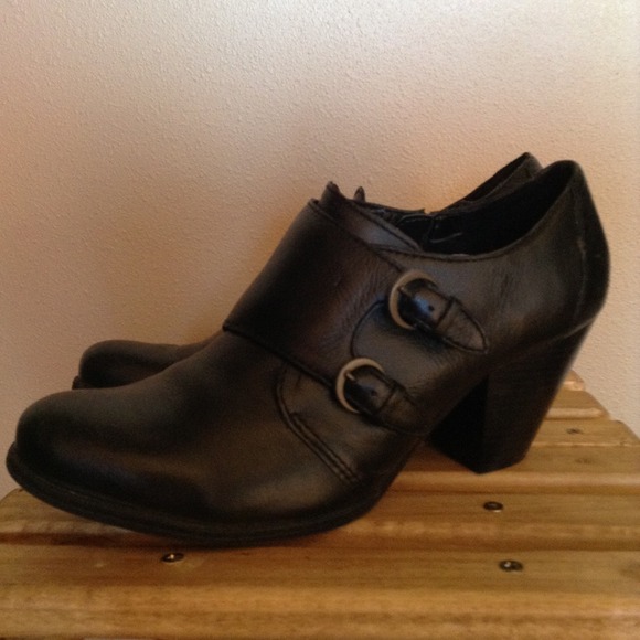 💜Sale💜B.O.C. Black Leather Bootie