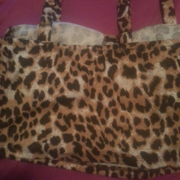 Leopard Bustier - Picture 2 of 4
