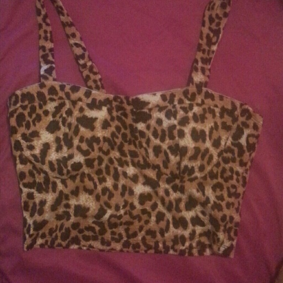 Leopard Bustier - Picture 4 of 4