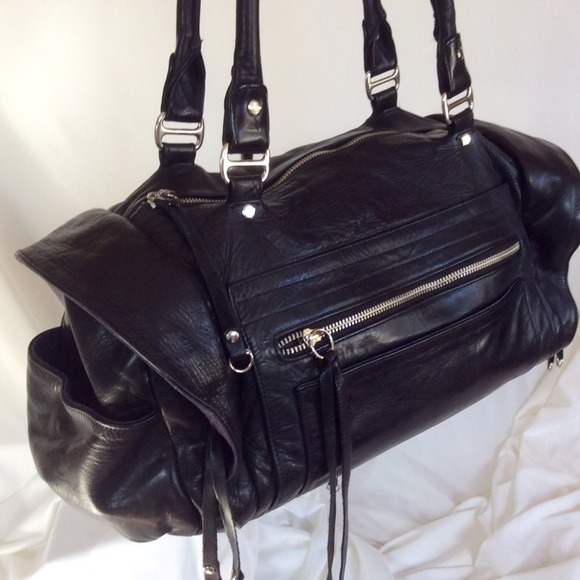 Rebecca Minkoff Handbags - Rebecca Minkoff black Matinee Satchel