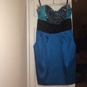 Bebe Strapless Dress