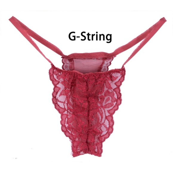 Lovely Red Chemise Nightgown - Picture 4 of 4